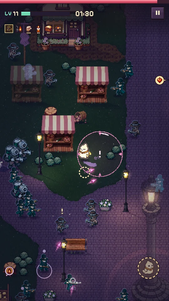 The Lodger fights from inside a hunter's body near the market.